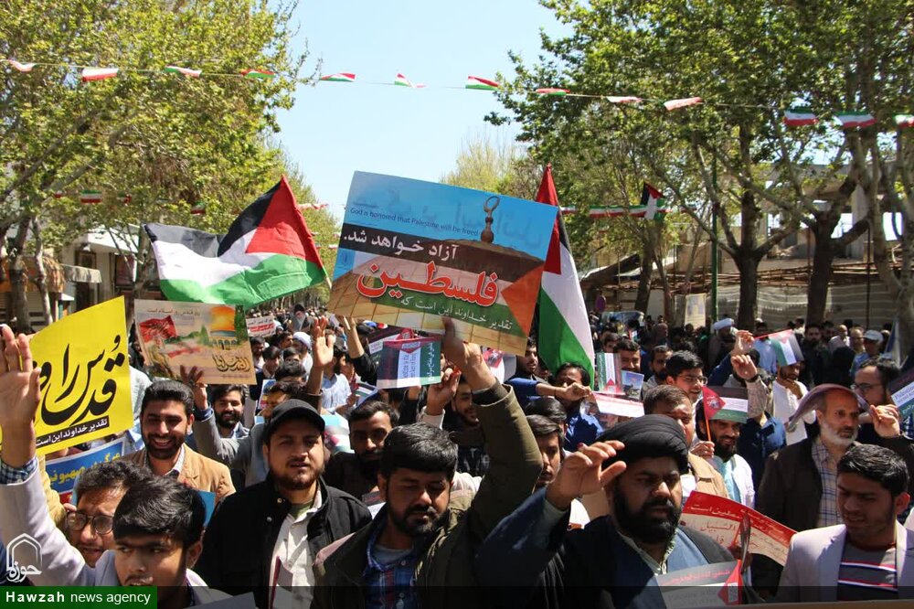 طوفان الرمضان اصفهان ها در حمایت از طوفان الاقصی