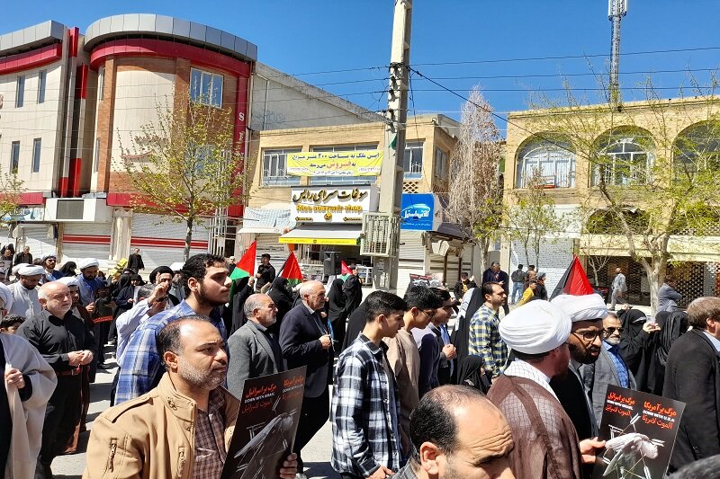 راهپیمایی «روز جهانی قدس» در کرمانشاه برگزار شد
