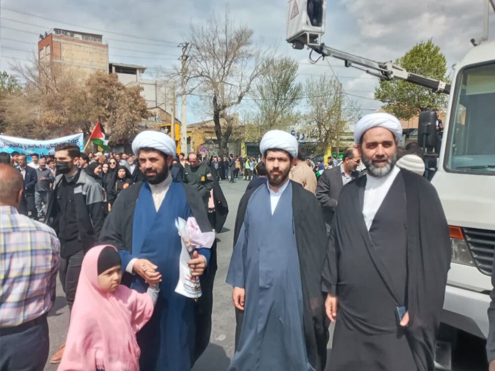 حضور پرشور اقشار مختلف مردم ارومیه در راهپیمایی روز جهانی قدس