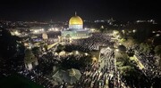 مسجد الاقصی میں اعمال شب قدر کے پروگرام میں 2 لاکھ فلسطینیوں کی شرکت