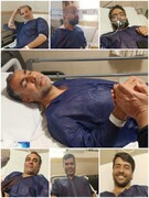 بازگشت مجروحان یزدی حادثه تروریستی راسک به یزد+تصاویر