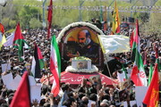 تصاویر / مراسم تشییع سرلشکر شهید زاهدی در اصفهان‎