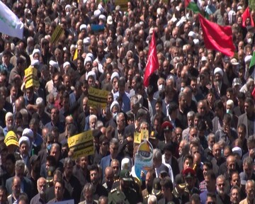 قدردانی شورای هماهنگی تبلیغات اسلامی از حضور مردم سمنان در راهپیمایی قدس