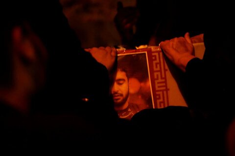 تصاویر شبی با شهدا در جوار شهید صالحی روزبهانی در بروجرد