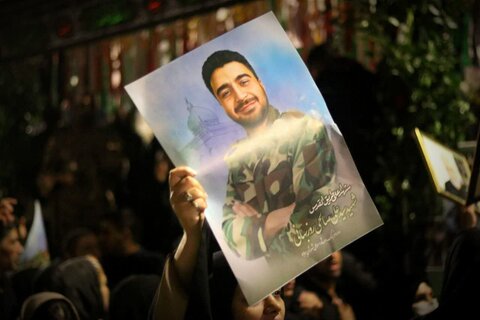تصاویر شبی با شهدا در جوار شهید صالحی روزبهانی در بروجرد