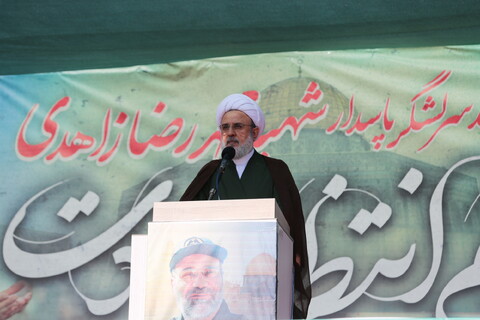 مراسم تشییع سرلشکر شهید زاهدی در اصفهان‎