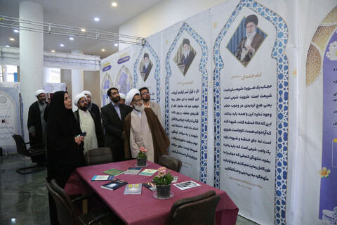 تصاویر/ آیین گشایش بیست‌ویکمین نمایشگاه قرآن چهارمحال‌وبختیاری