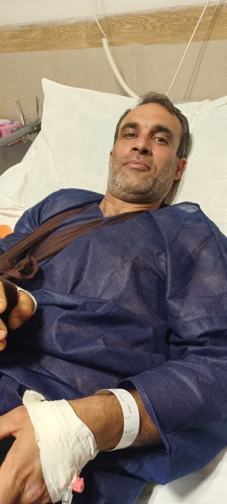 بازگشت مجروحان یزدی حادثه تروریستی راسک به یزد+تصاویر