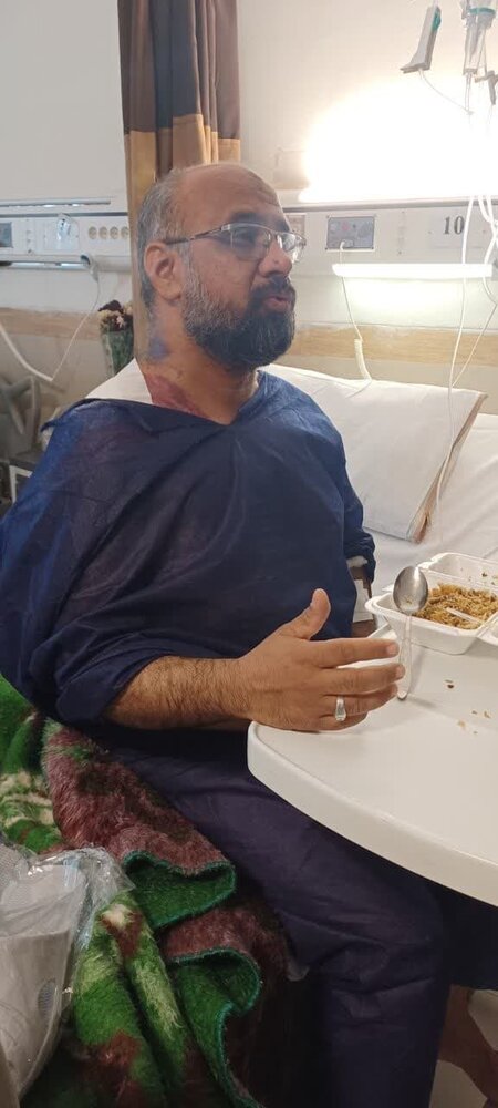 بازگشت مجروحان یزدی حادثه تروریستی راسک به یزد+تصاویر