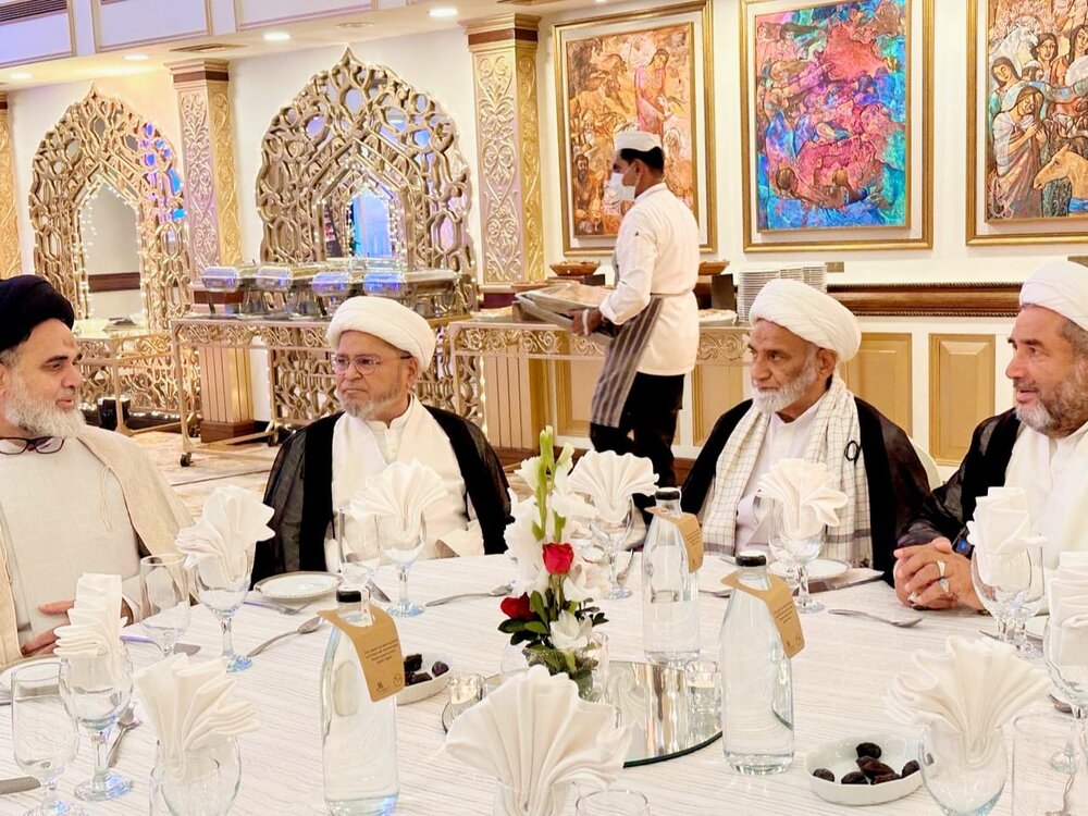 علامہ شبیر حسن میثمی کی عالمی حمایت مظلوم کانفرنس میں شرکت