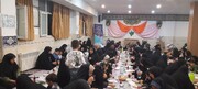 کلیپ| مراسم ضیافت افطار در مدرسه علمیه فاطمه الزهرا (س) ساوه
