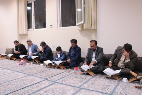 تصاویر| مراسم جز خوانی مجموعه قضائی فارس در شب 27 ماه رمضان