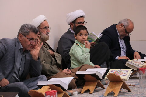 تصاویر| مراسم جز خوانی مجموعه قضائی فارس در شب 27 ماه رمضان