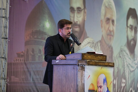بزرگداشت سرلشکر شهید زاهدی در گلستان شهدای اصفهان‎
