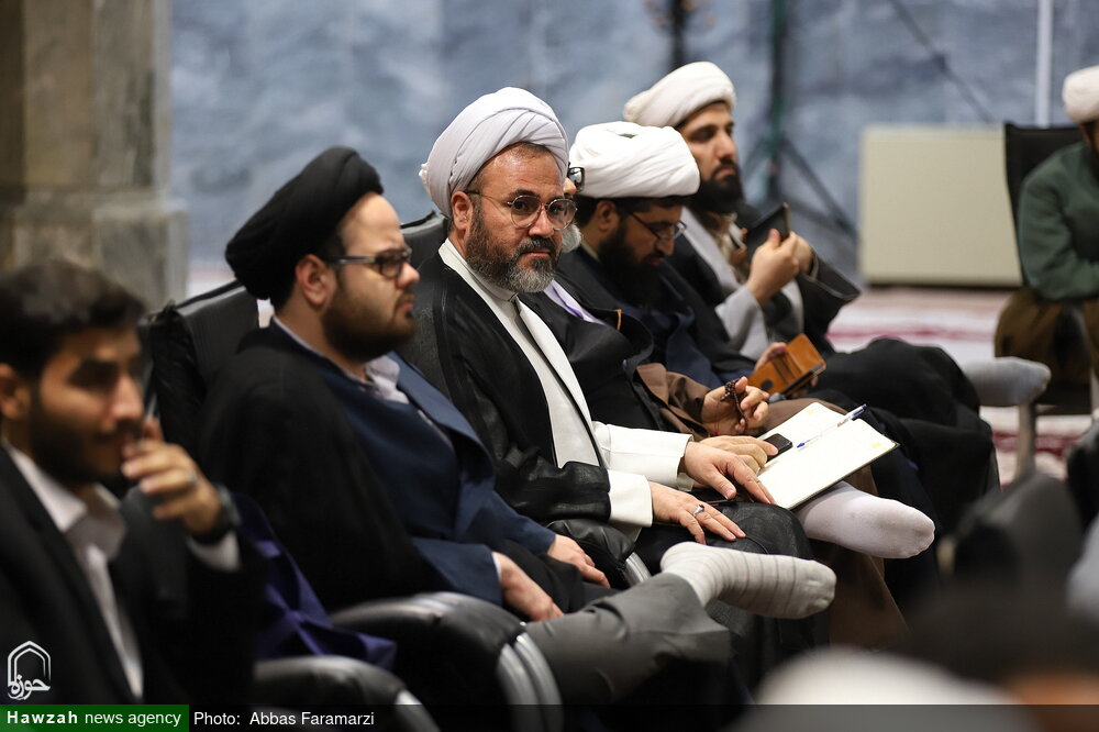 تصاویر/دیدار دبیران ستادهای راهبری حوزههای علمیه با آیت الله اعرافی تصاویر/دیدار دبیران ستادهای راهبری حوزههای علمیه با آیت الله اعرافی