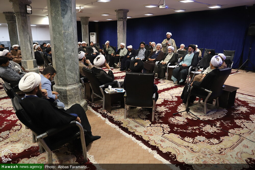 تصاویر/دیدار دبیران ستادهای راهبری حوزههای علمیه با آیت الله اعرافی تصاویر/دیدار دبیران ستادهای راهبری حوزههای علمیه با آیت الله اعرافی