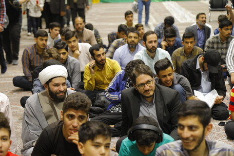 تصاویر / ضیافت افطاری کادر نوجوان کانون های فرهنگی هنری مساجد استان قم
