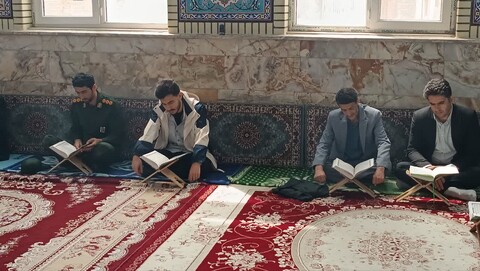 تصاویر/ محفل انس با قرآن در شهرستان سلطانیه