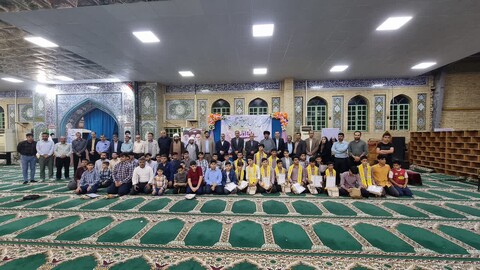 تصاویر/ جشن دانش آموزان روزه اولی و تجلیل از برترین‌های قرآنی در گناوه