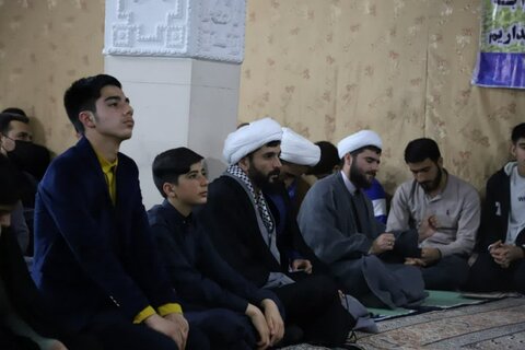 تصاویر/ جلسه درس طلاب مدرسه علمیه امام صادق(ع) بیجار
