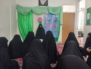 مراسم وداع با ماه مبارک رمضان در مدرسه علمیه حضرت زینب (س)آستانه