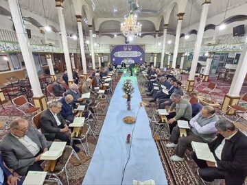 تصاویر/ آخرین جمع خوانی قرآن کریم در ماه رمضان در ماکو