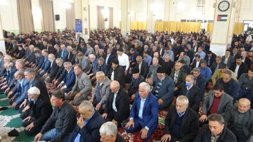 تصاویر/ اقامه نماز عید سعید فطر در هادیشهر
