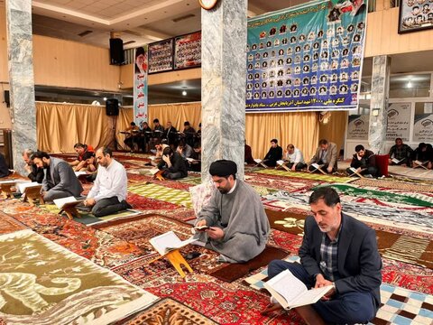 تصاویر/ مراسم اختتامیه جزء خوانی قرآن کریم  درماه مبارک رمضان درمسجد جامع شهرستان چایپاره