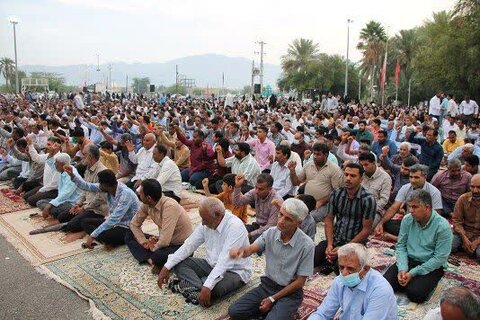 تصاویر/نماز عید فطر در شهرستان رودان