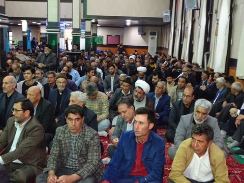 تصاویر/ اقامه نماز عید فطر در شهرستان چهاربرج