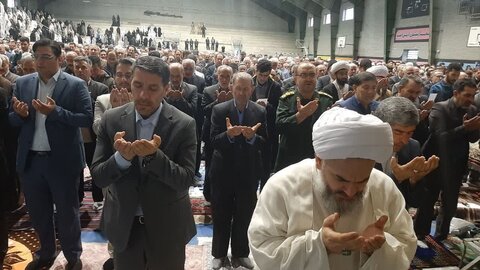 تصاویر/ اقامه نماز عید فطر در شهرستان نقده