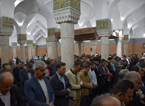 تصاویر/اقامه نماز عید فطر در استان کردستان