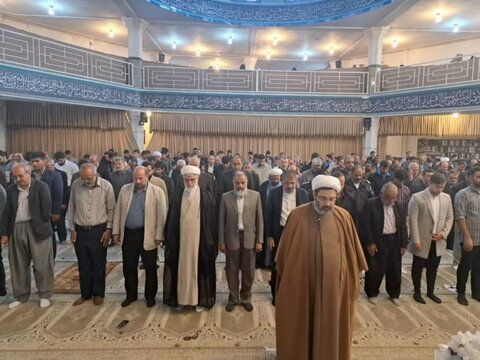 تصاویر/اقامه نماز عید فطر در شهرستان کامیاران