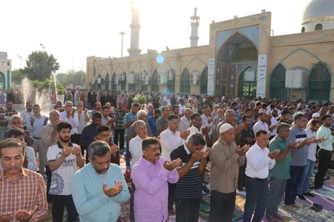 تصاویر/نماز عید فطر در بندرعباس