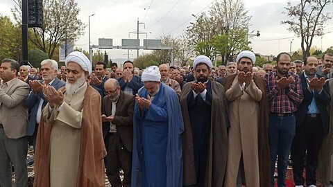 تصاویر / نماز عید سعید فطر در قزوین برگزارشد