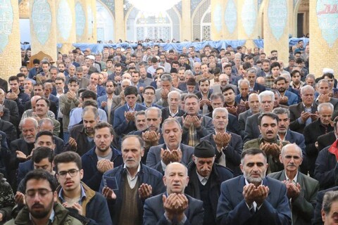 تصاویر/ اقامه نماز عید سعید فطر در بناب