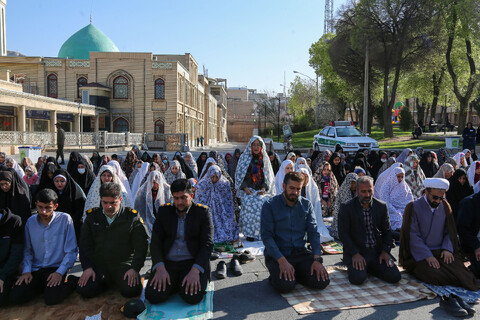 اقامه نماز عید فطر در شهرکرد