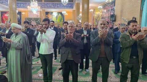 تصاویر/اقامه نماز عید فطر در شهرستان گرمی