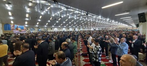 تصاویر / اقامه نماز عید فطر در برخی شهرستان‌ای