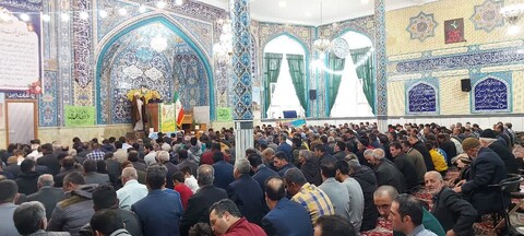 تصاویر / اقامه نماز عید فطر در برخی شهرستان‌های استان همدان