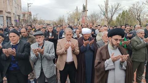 تصاویر/ اقامه نماز عید سعید فطر در سلطانیه