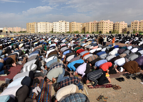 تصاویر/ نماز عید فطر پردیسان قم