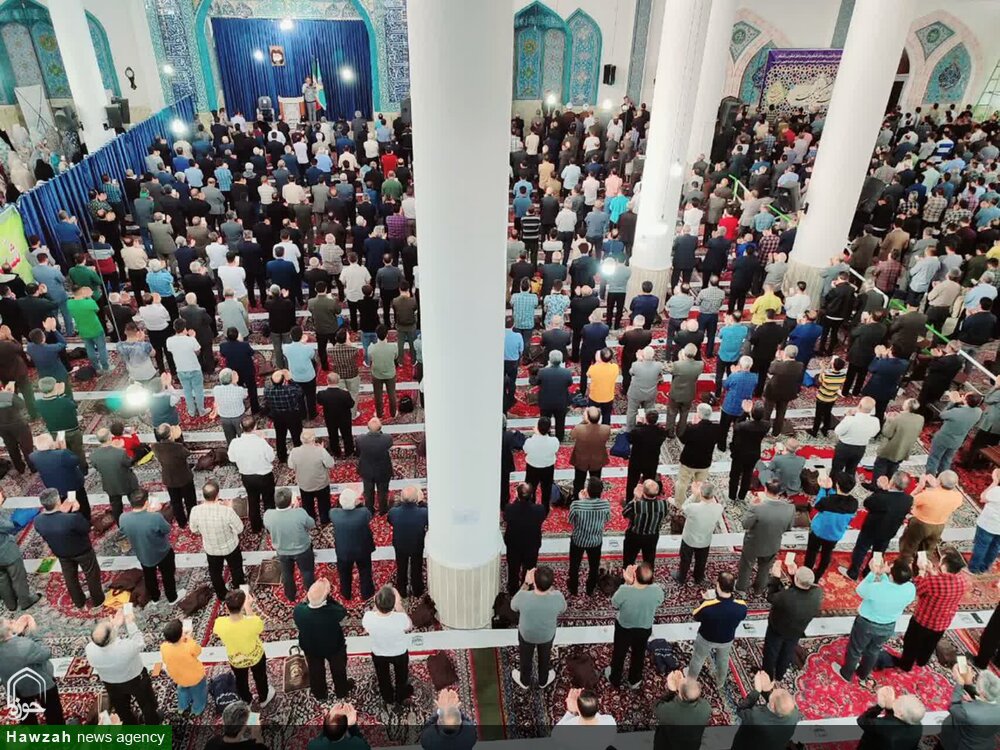 تصاویر/ اقامه نماز عید فطر در نظرآباد