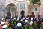بازدید نماینده آیت الله العظمی سیستانی از مدرسه علمیه محمودیه شیراز