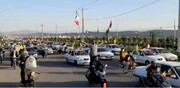 فیلم| آغاز راهپیمایی خودرویی مردم قم در حمایت از دلیرمردان سپاه