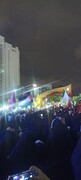 اجتماع پرشور مردم مشهد در حمایت از  عملیات موشکی وعده صادق