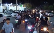 فیلم| رژه موتوری جشن شادباش سیلی محکم به رژیم صهیونیستی در بوشهر