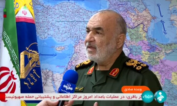 فرمانده کل سپاه: عملیات «وعده صادق» نمونه برجسته و واضحی برای عبرت گرفتن است