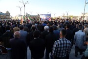 تصاویر / جشن مردمی همدان در پی عملیات "وعده صادق"