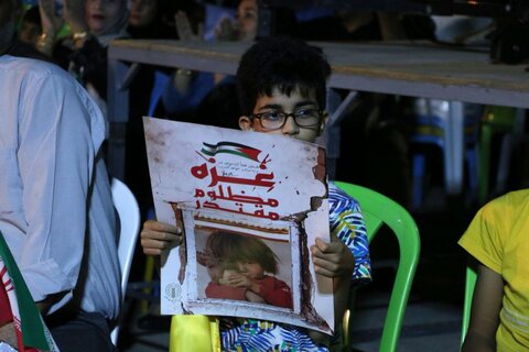 تصاویر| تجمع مردم بندرعباس در حمایت از عملیات غرورآفرین «وعده صادق»